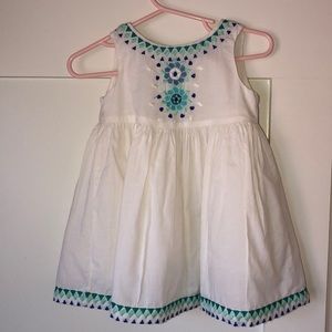 Baby Gap Dress with embroidered detail